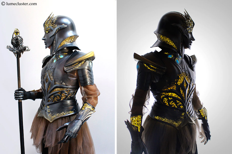 3d printed fantasy armor cosplay melissa ng 9 - Fantasia de armadura feito em 3D é o sonho de todo cosplay