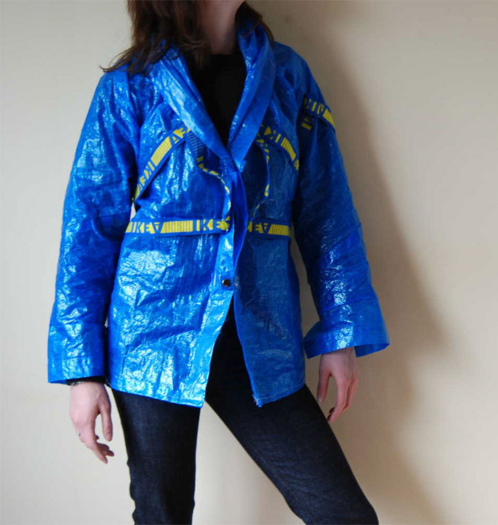 People Are Now Making Clothes Out Of 99-Cent IKEA Bags, And They&#39;re Pretty Awesome | DeMilked