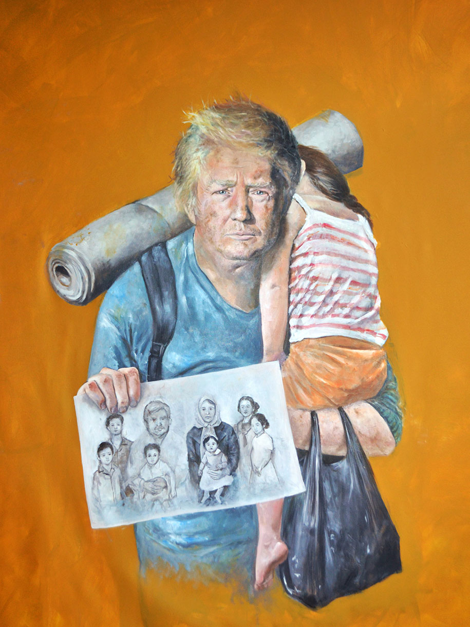 Image result for art of the world+trump