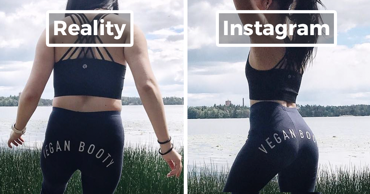 This Health Blogger Shows The Truth Behind Instagram Pics