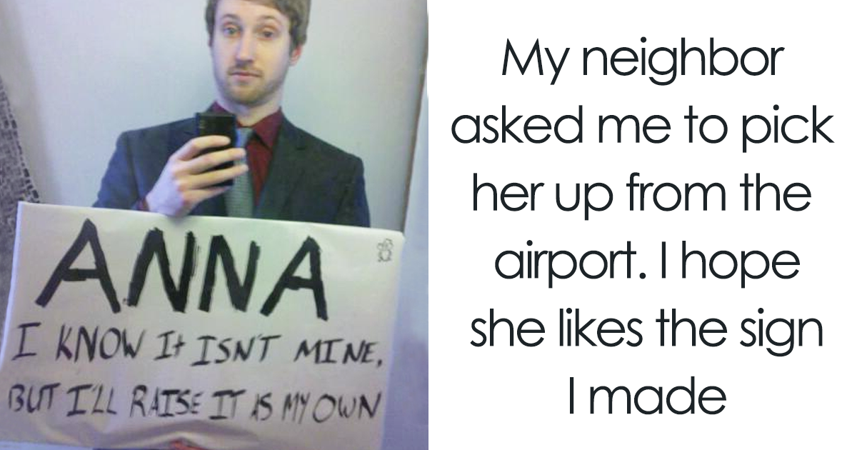50 Most Creative Airport Pickup Signs That Were Impossible 