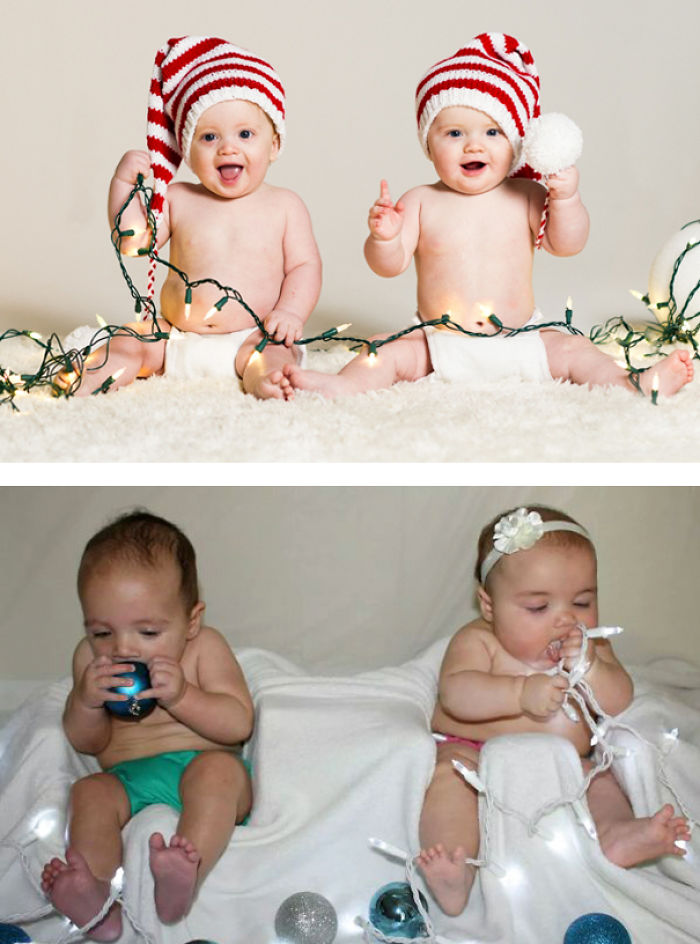 59e0b27c1555a baby photoshoot expectations vs reality pinterest fails 23 577f9028c81a0  700 - Tirar foto de bebê não é nenhum pouco fácil