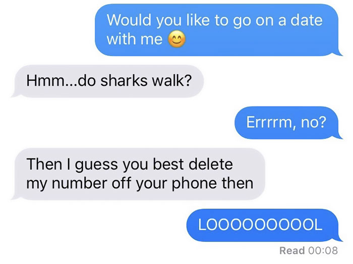 By guy when date text a cancels a The #1