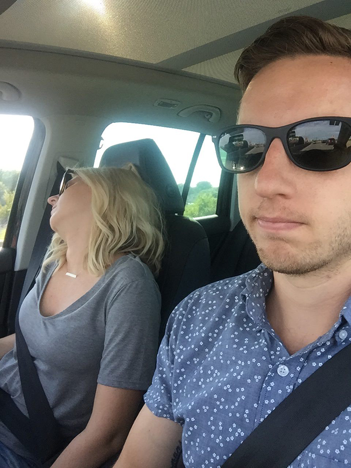 Husband Posts All The Photos Of Fun Roadtripping With His ...