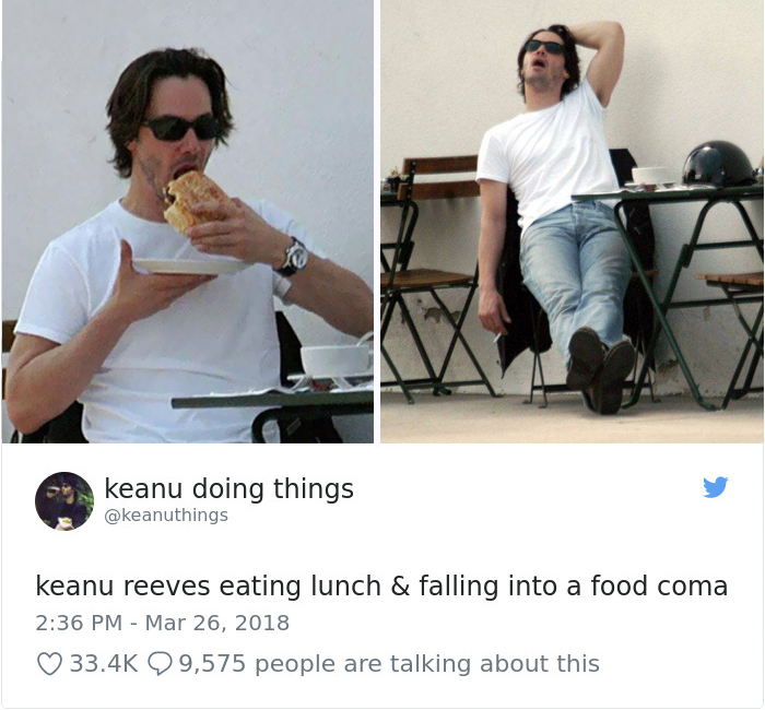 5abe1c06df032 978279423622434817 1 png  700 5abc9636b2c49  700 - Por que Keanu Reeves tímido e introvertido é tão popular na Internet?