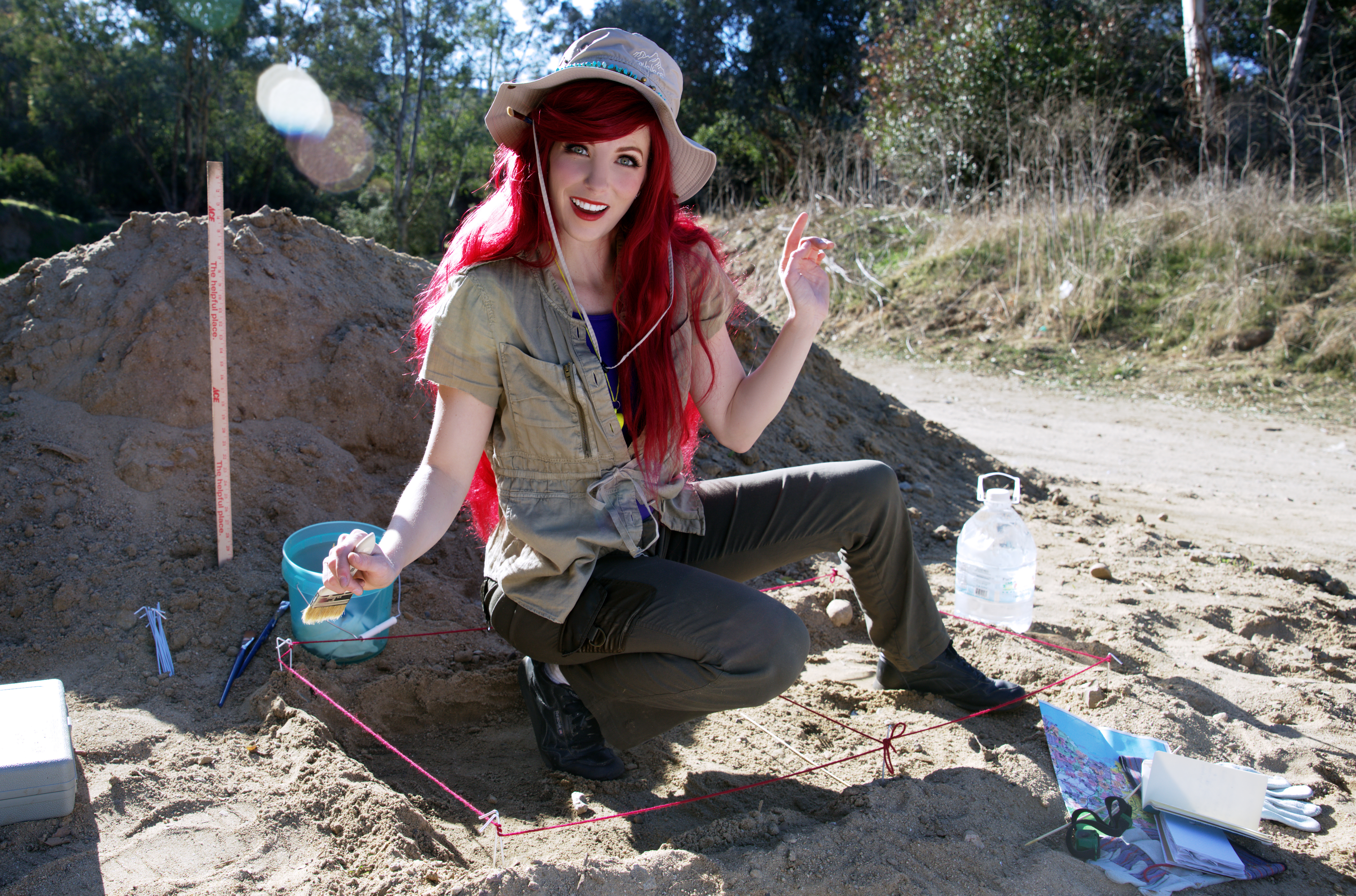 Ariel the Archaeologist - E se as Princesas da Disney trabalhassem?