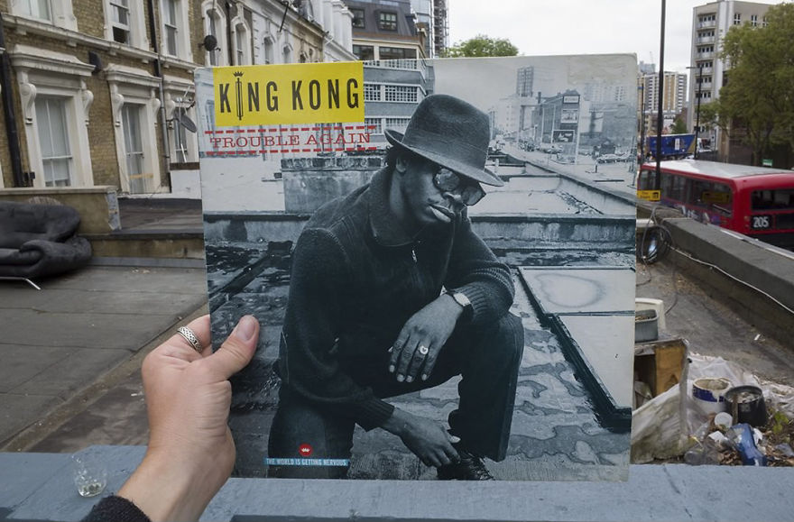 5accb886c8f59 Photographer does tour in London by registering the location of the iconic reggae vinyl album covers 5ac72ba9c6426  880 - Fotógrafo passa 10 anos rastreando os locais originais das capas de vinil