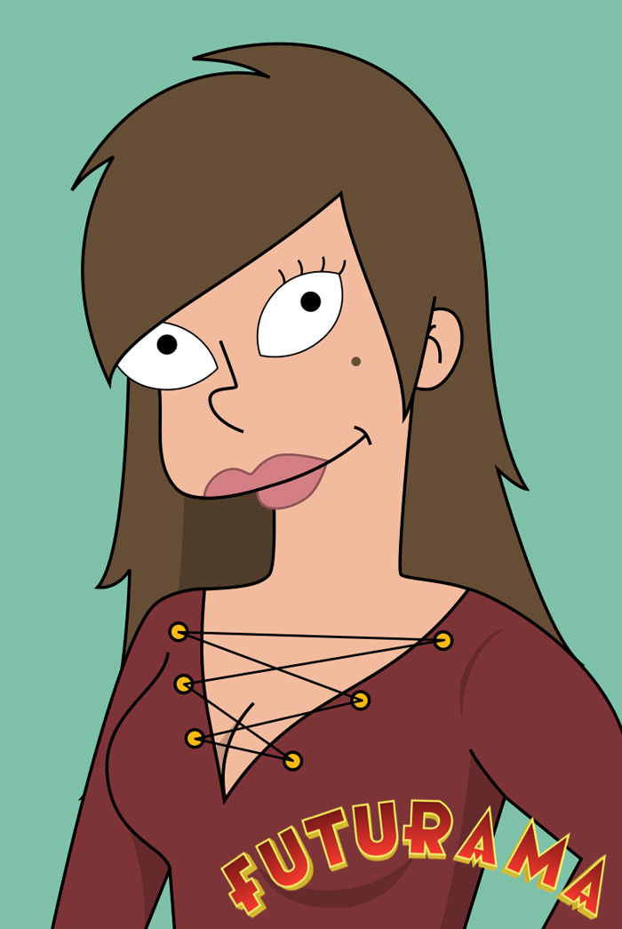 23-Year-Old Draws Herself In 50 Different Cartoon Styles, And The