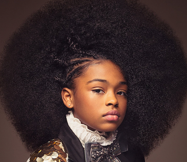 Black Girls Rock Their Natural Hair In Baroque Inspired