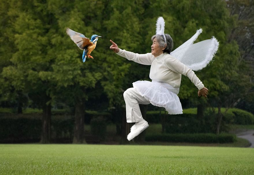 5b72c17696b7c Japanese great grandmother at age 90 continues conquering social networks with her incredible joy of living 5b6ccbdd962c0  880 - Senhora divertida de 90 anos tem mais de 200 mil seguidores no Instagram