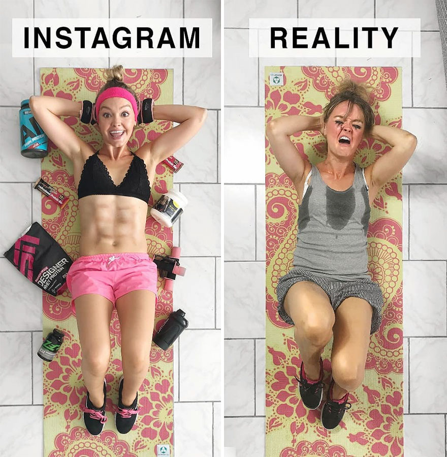 5b976d97eb64e German shows the reality of perfect instagram photos and the result is a lot of fun 5b8e33d42ac16  880 - Instagram: Expectativa x Realidade