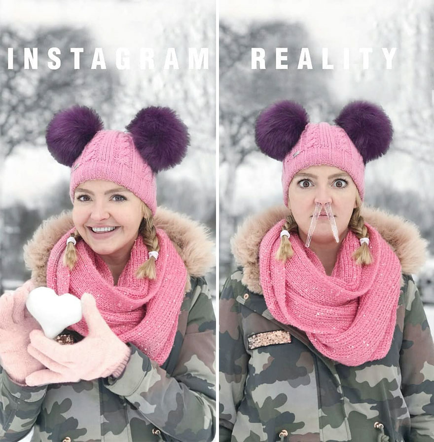 5b976d988beda German shows the reality of perfect instagram photos and the result is a lot of fun 5b8e33f219f8a  880 - Instagram: Expectativa x Realidade
