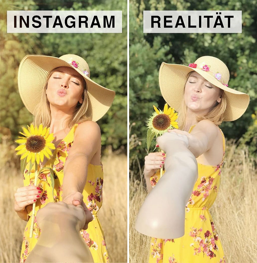 5b976d98be899 German shows the reality of perfect instagram photos and the result is a lot of fun 5b8e33ea17a06  880 - Instagram: Expectativa x Realidade