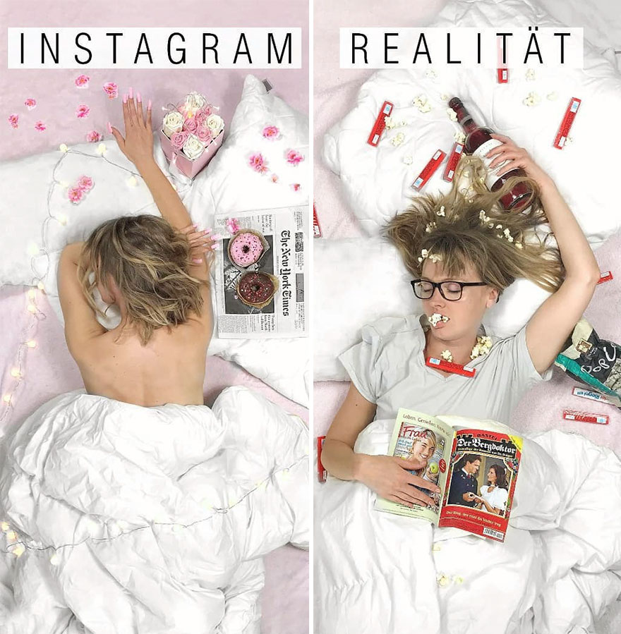 5b976d998bcfb German shows the reality of perfect instagram photos and the result is a lot of fun 5b8e33de20430  880 - Instagram: Expectativa x Realidade