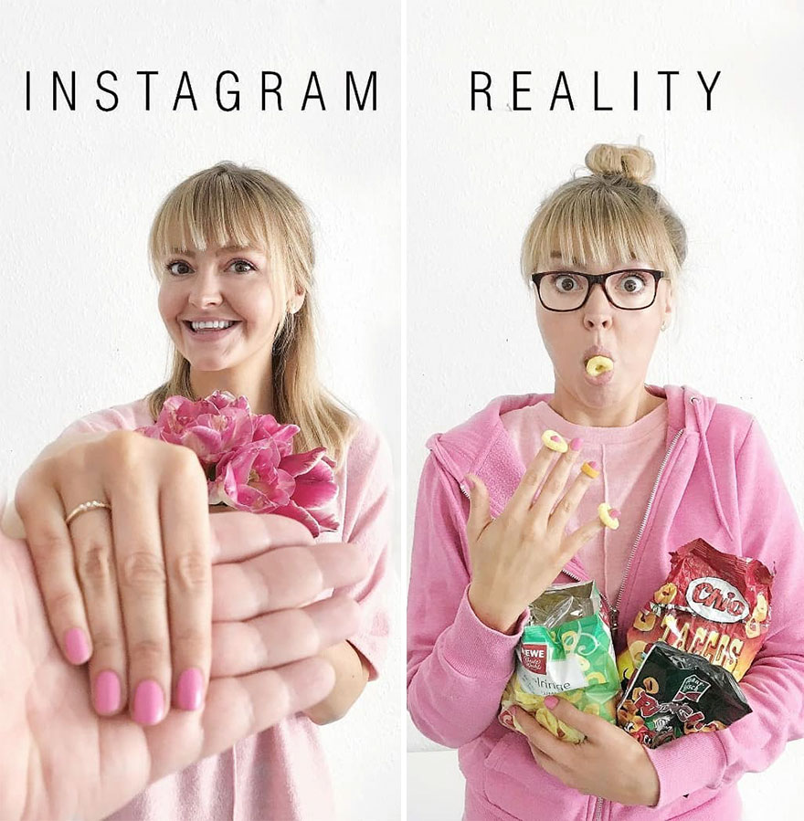 5b976d9c57d41 German shows the reality of perfect instagram photos and the result is a lot of fun 5b8e33d225735  880 - Instagram: Expectativa x Realidade # Parte 2