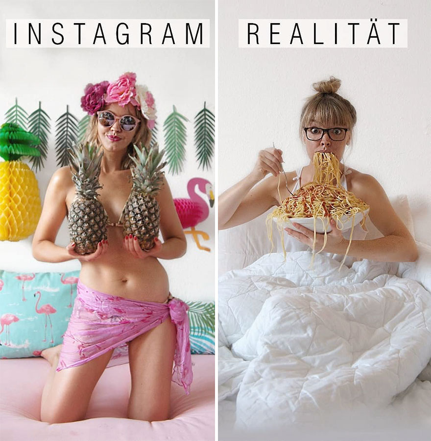 5b976d9e3d8e5 German shows the reality of perfect instagram photos and the result is a lot of fun 5b8e33db4ec93  880 - Instagram: Expectativa x Realidade # Parte 2