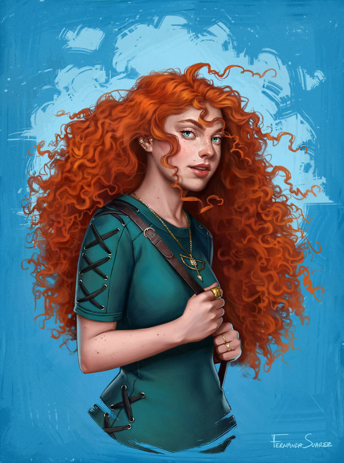 5bb61361b3bb8 Illustrator Shows How Disney Princesses Would Look Like If They Lived In 2018 And The Result Is Awesome 5bb32660ea00a  700 - Illustratora mostra como os personagens da Disney ficariam se vivessem em 2019
