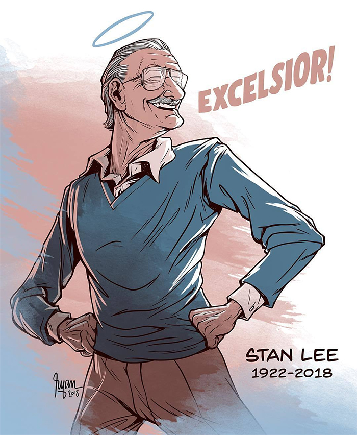Image result for stan lee artist tribute