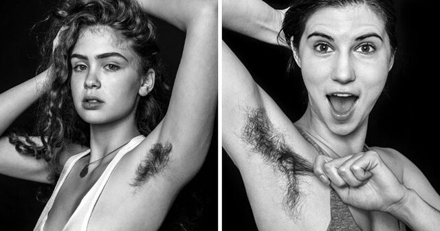 This Photographer Challenges The Female Body Hair Standards With