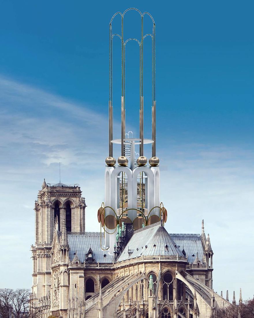 17 Artists Suggested Their Own Ideas For The Notre Dame Cathedral