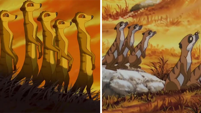 Someone Created A Frame By Frame Comparison Showing How Disney