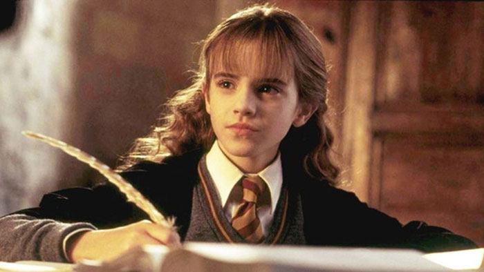 10. Y.O. Emma Watson Used A Quill During The Filming Of Harry ...