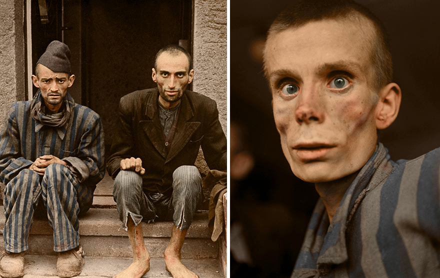 10 Photos Colourised By Tom Marshall Show The True Horror Of The