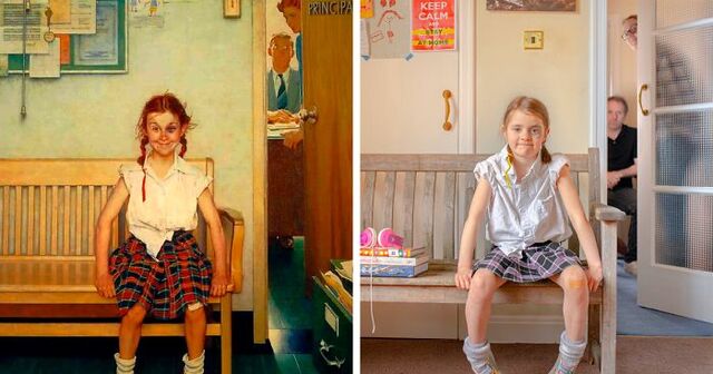 People Are Recreating Famous Paintings In Their Homes (35 Pics ...