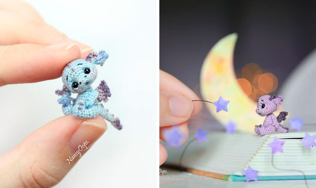 Here S A Crocheting Pattern For An Adorable Tiny Dragon That Will Help Keep You Occupied During The Quarantine Demilked,Temporary Countertop Covers